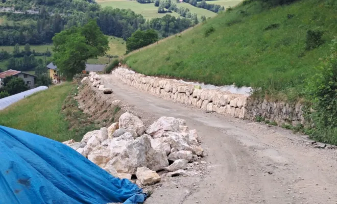 Mur de soutènement 