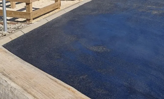 Création accès en enrobé 