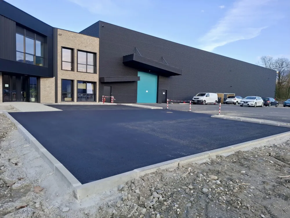 Parking finition enrobé